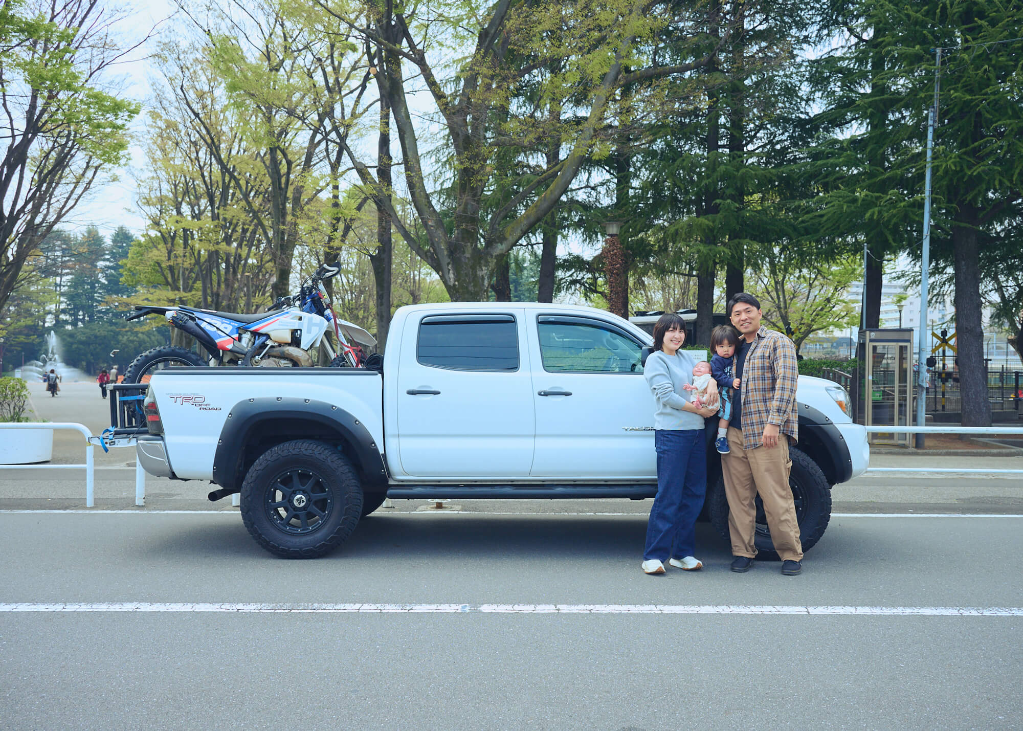 http://家族もバイクものせて。世界を広げてくれる相棒